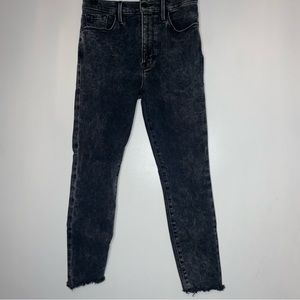 Frame Rock Star denim jeans size 27 faded black